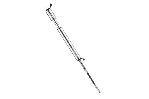 Ręczna pompka rowerowa Lezyne Gauge Drive HV - M Silver Gloss